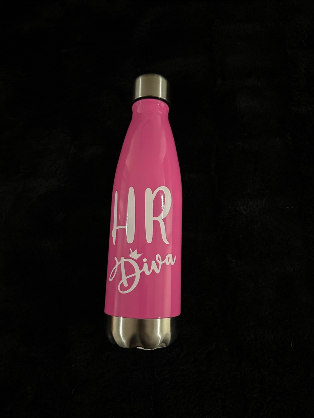 Source Unknown Pink HR Diva Insulated Bottle